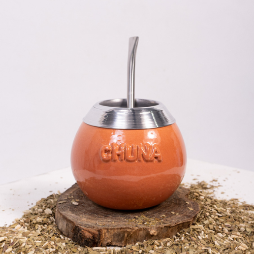 MATE AURORA CERAMICA Y ACERO CORAL CHUNA